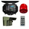 Long Range Wireless Driveway PIR Alarm with Outdoor Receiver & Adj Siren