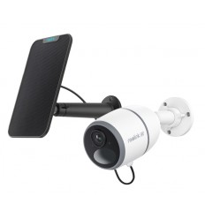 4G battery camera & black solar panel - 4K (8MP) / smart detection / black & white night vision / IP65 / 128GB (Reolink Go G340)