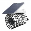 4G Battery Camera & white Solar Panel - 4K (8MP) / Smart Detection / Black & White Night Vision / IP65 / 128GB (Reolink Go G340)
