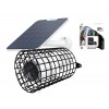 4G Battery Camera & white Solar Panel - 4K (8MP) / Smart Detection / Black & White Night Vision / IP65 / 128GB (Reolink Go G340)