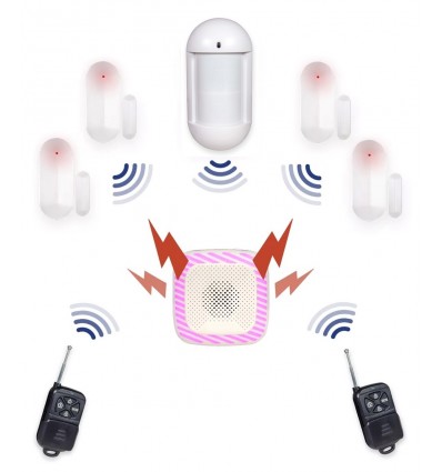 HY Wireless Pet Friendly Burglar Alarm