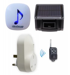 DA600+ wireless driveway alarm with remote receiver switch