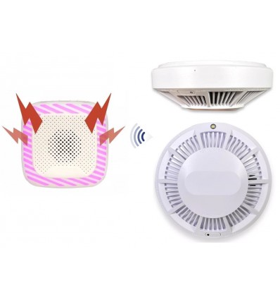 HY Wireless  Smoke & Heat Alarm 