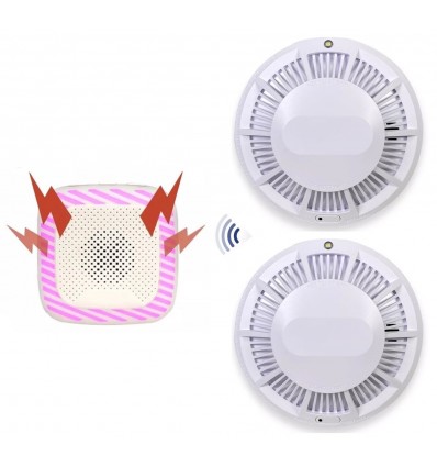 HY Wireless  Smoke & Heat Alarm 