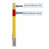 H/D Yellow 100P Removable Parking & Security Post