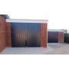 H/D Removable Round Black Security Post
