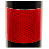 610 Black Fold Down Parking Post, Red Reflective Band (001-** K/D, 001-** KA)