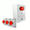 Wireless Alert System 900m - 3 Emergency Stop Buttons / Siren / Flash / LEDs / Stop Button (DA600+)