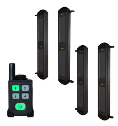 2B wireless driveway beam alert with pager (DA600+)