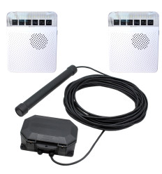 Wireless vehicle detecting driveway alarm & 2 x indoor receivers (Protect-800)