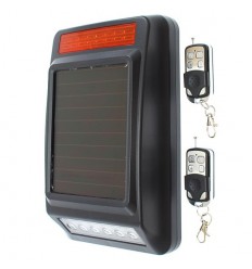 DA600+ Solar Wireless Siren & Flashing Strobe Light
