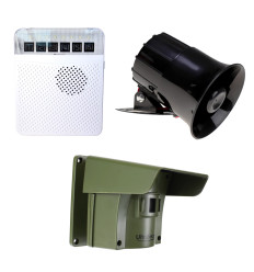 Long range wireless external alert (800m) – alarm system with multiple lens caps & wired siren (Protect 800)