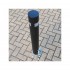 H/D Removable Round Black Security Post (Top View).