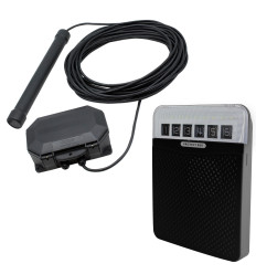 Wireless vehicle detecting alarm system (800m) – magnetic probe with black internal receiver (Protect 800)