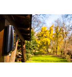 Fully Wireless Perimeter Beams & Siren & Strobe Security System.