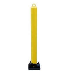 900Y-76 Fold Down Parking Post with Integral Lock & Top Mounted Eyelet (001-1670 K/D, 001-1660 K/A).