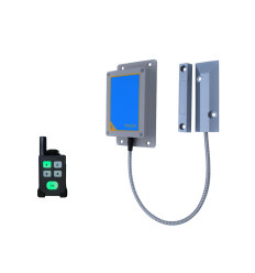 Long range wireless gate contact alert (600m) – entry notification system with portable pager receiver (DA600+)
