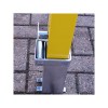 Side View of the 100P Removable Security Post & Locking Tool.