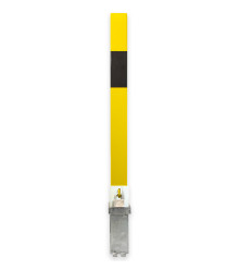 H/D Yellow 100P Removable Parking & Security Post