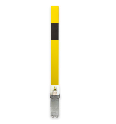 H/D Yellow 100P Removable Parking & Security Post