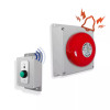 Wireless Warehouse & Industrial Doorbell Kit – Battery Operated Bell & Push Button (PROTECT 800)