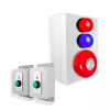 Wireless Warehouse & Industrial Doorbell Kit – Battery Operated Bell & Push Button (PROTECT 800)