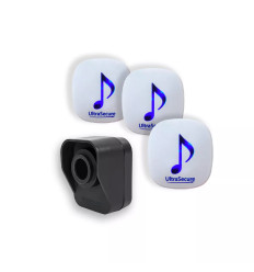 DA600 battery PIR & 3 x wireless receivers (driveway alarm)