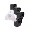 4 x DA600+ Battery PIR's & Wireless T Receiver Driveway Alarm