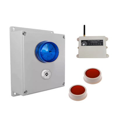 1200 metre Wireless Panic Alarm 