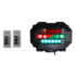 Wireless Entry Traffic Light Kit C with Wall Sign