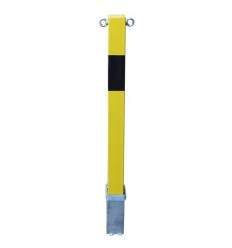 H/D Removable Security Bollard with Top Mounted Chain Eyelets (001-1940 K/D, 001-1930 K/A)