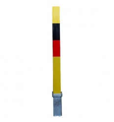 Removable 100P Bollard with Reflective Strip