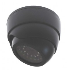 Dome Styled Dummy CCTV Camera Black (DC16)