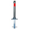 610G with Red Band Spigot Based Fold Down Parking Post
