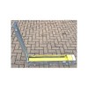 620 Yellow Fold Away Parking Post (post folded away into the ground tray).