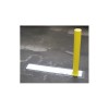 620 Yellow Fold Away Parking Post (installed).