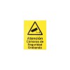 Spanish CCTV Window Sticker.