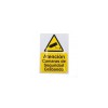 Spanish Language External CCTV Sign.