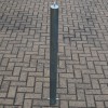 Galvanised 76 mm Diameter Spigot Based Steel Bollard & Eyelet (001-2580)
