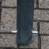 Galvanised 76 mm Diameter Spigot Based Steel Bollard & Eyelet (ground anchor)