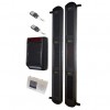 3B-100 Perimeter Alarm Beams with Solar Siren & Internal Receiver