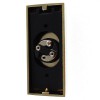 Brass Push Button (rear view, showing cable connections).