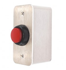 Heavy Duty External Push Button (Red) 